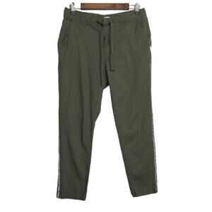 Levi's army green Side Stripe slim‎ straight leg casual chino pants size 29